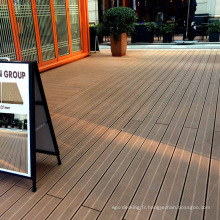 Terrasse extérieure antidérapante environnement wpc decking